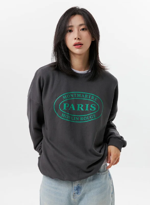 Paris Graphic Sweatshirt OG322