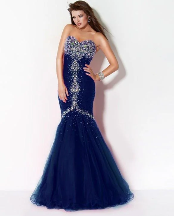 Jovani 171174 Strapless Long Mermaid Dress