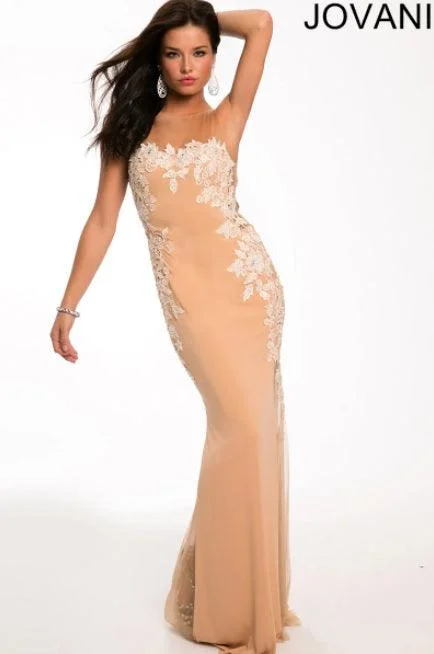 Jovani 21969 Sleeveless Formal Long Prom Dress