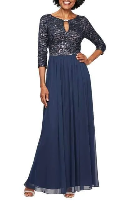 Alex Evenings AE82122295 Long Mother of the Bride Dress Sale