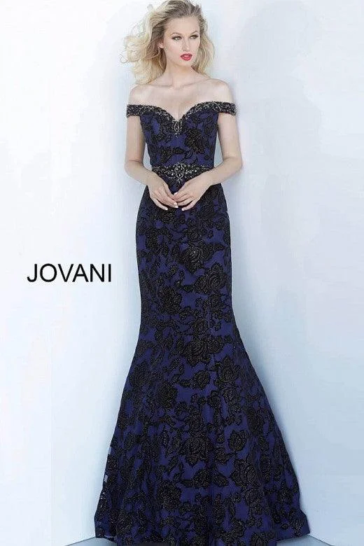 Jovani 52270 Long Formal Off Shoulder Dress