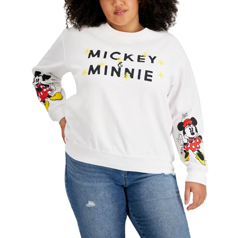 DISNEY - Holiday Mickey & Minnie Graphic Sweatshirt