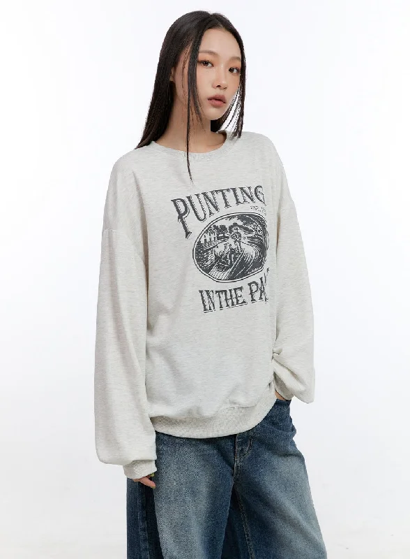 Cozy Cotton Graphic Sweatshirt CO431