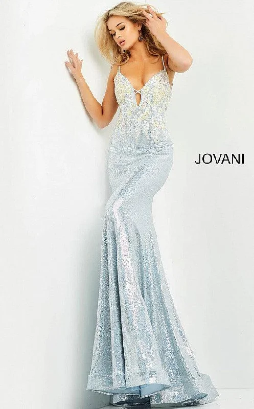 Jovani 06226 Long Sequin Prom Dress