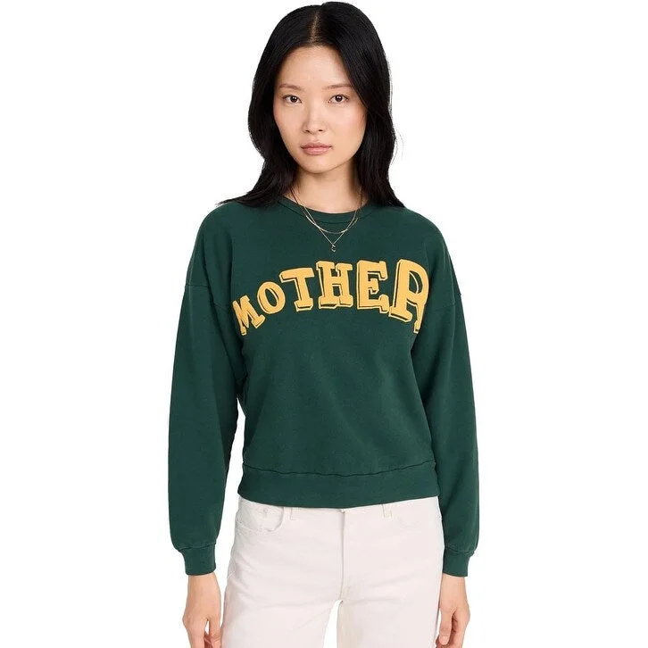 Mother Womens The Drop Square Sweatshirt Mother Arch