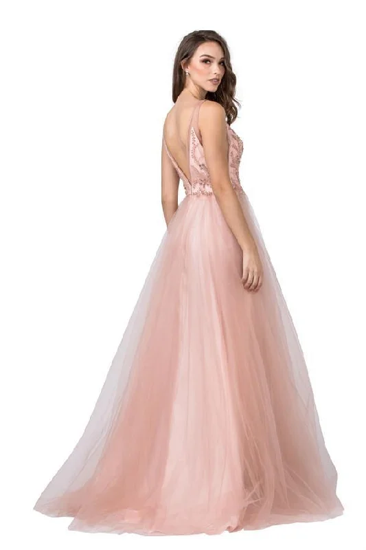 Prom Long Formal Embellished Bodice Ball Gown