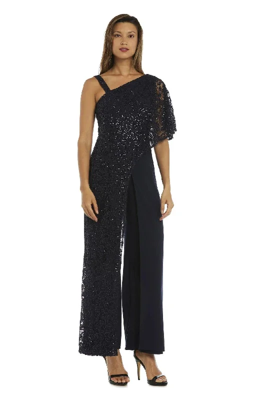 R&M Richards 3556 Asymmetric Evening Jumpsuit Sale