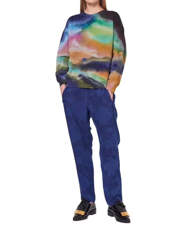 Yves Sweatshirt In Rainbow Camo