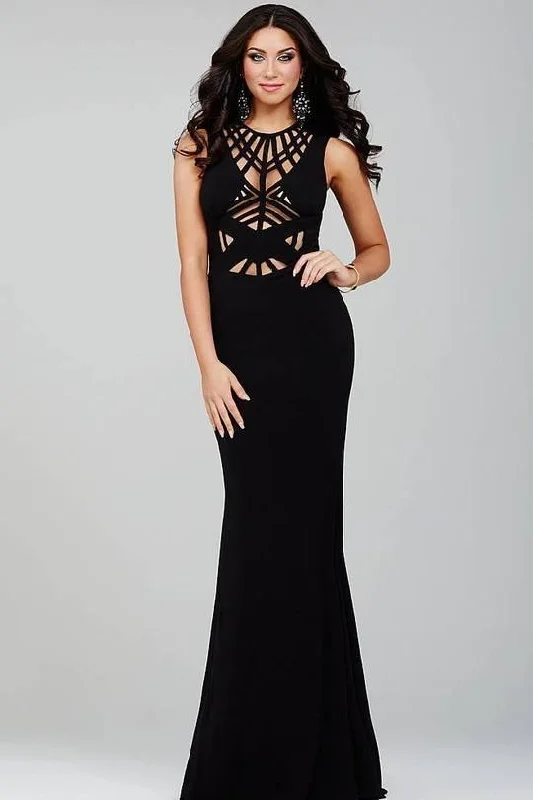 Jovani 21494 Prom Long Sleeveless Formal Dress