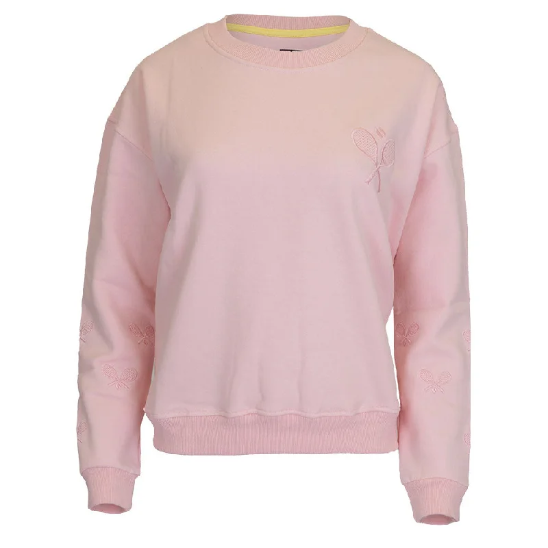 Women`s The Sleeves Tennis Sweatshirt Pink