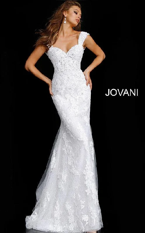 Jovani 63169 Formal Embroidered Wedding Gown JB