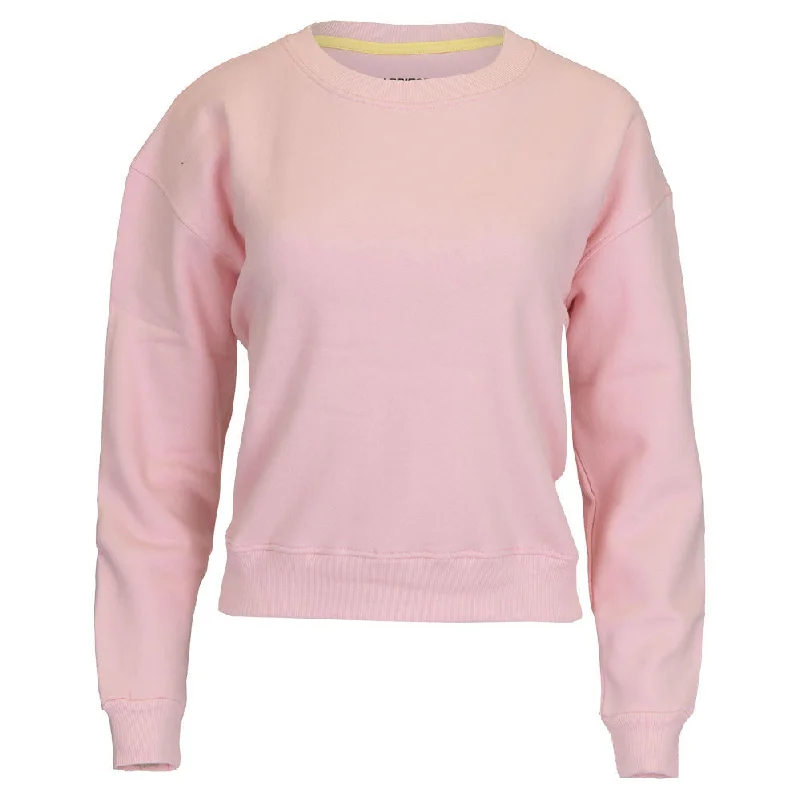 Women`s Happiest On The Court Tennis Sweatshirt Pink