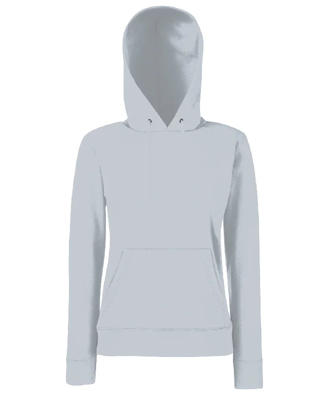 Heather Grey - Women's Classic 80/20 hooded sweatshirt