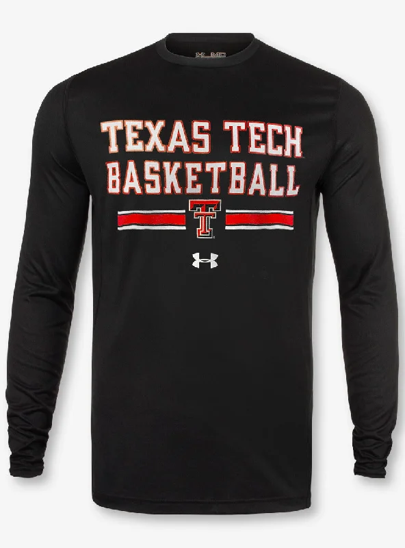 *Under Armour Texas Tech Red Raiders Double T Basketball "Wells Runs Deep" Long Sleeve T-Shirt