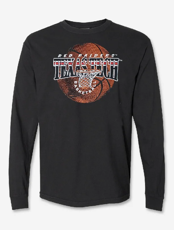 Texas Tech Vintage 90's "Automatic"Basketball Long Sleeve Shirt