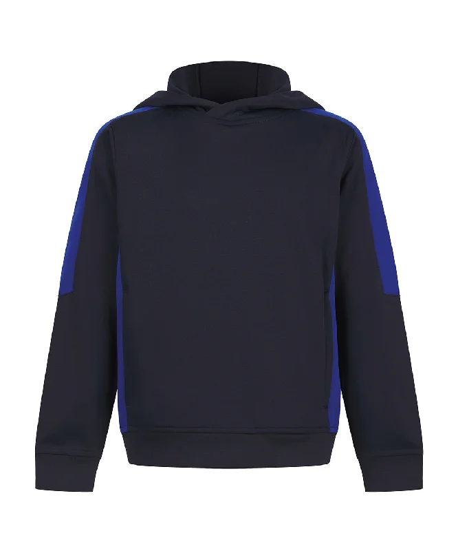 Navy/Royal - Kids contrast team hoodie