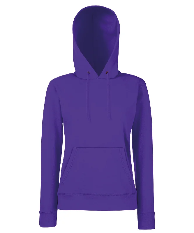 Purple - Women's Classic 80/20 hooded sweatshirt