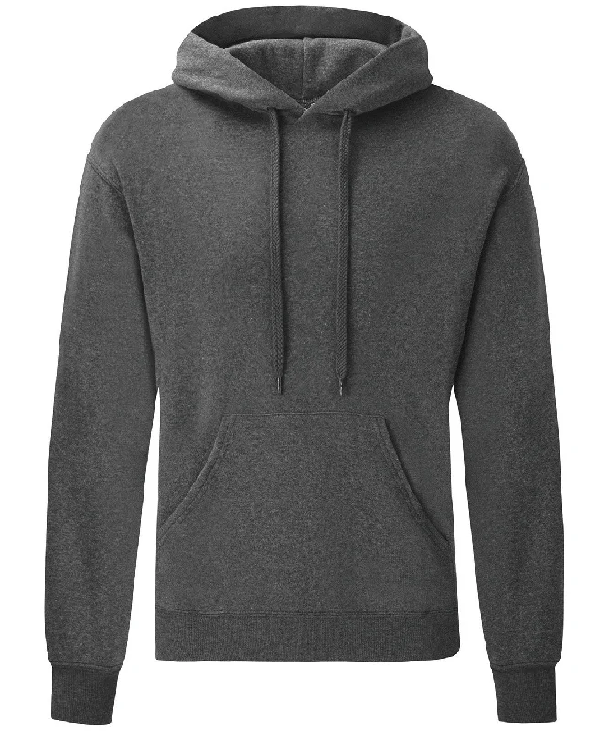 Dark Heather Grey - Classic 80/20 hooded sweatshirt