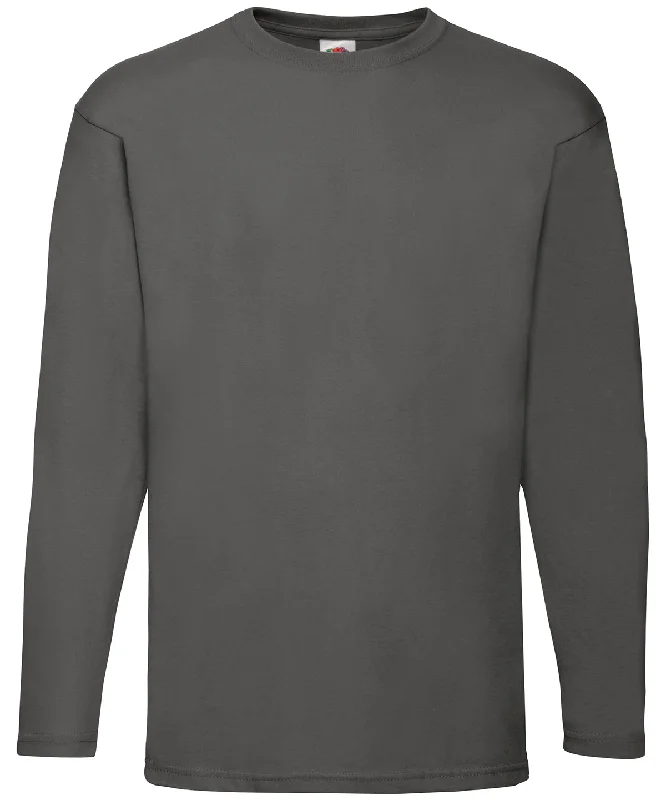 Light Graphite - Valueweight long sleeve T