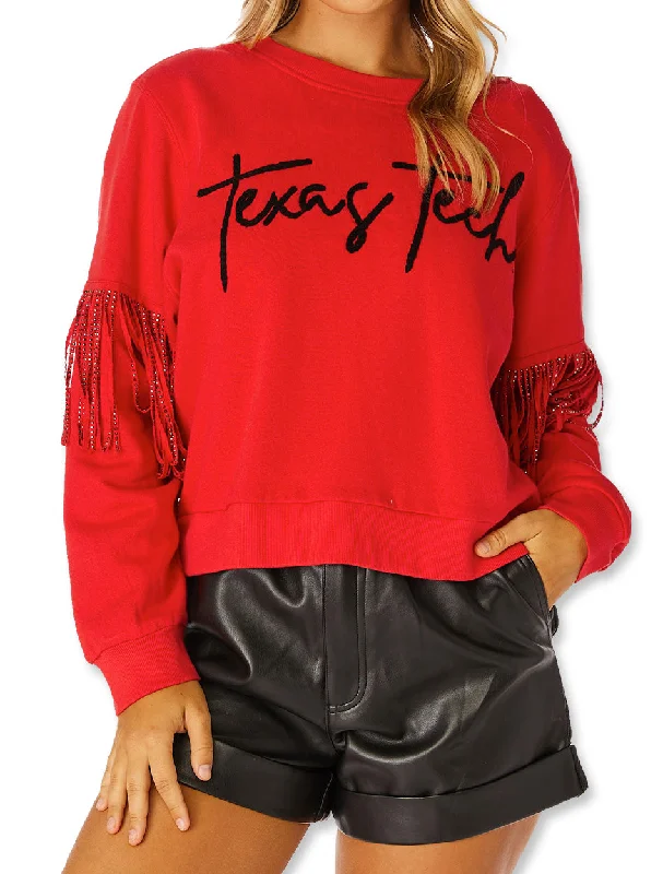 Texas Tech Stewart Simmons "The Fringe Sweatshirt"