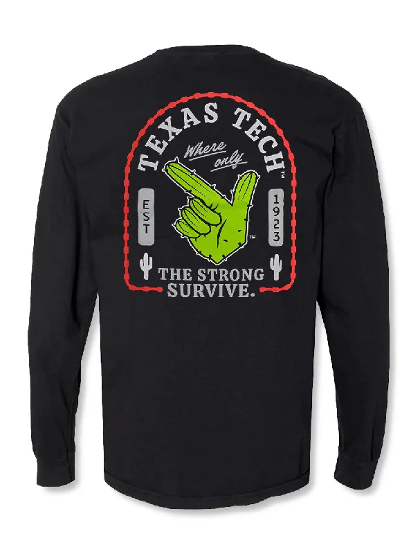 Texas Tech Red Raiders "Strong Survive" Cactus Long Sleeve T-Shirt