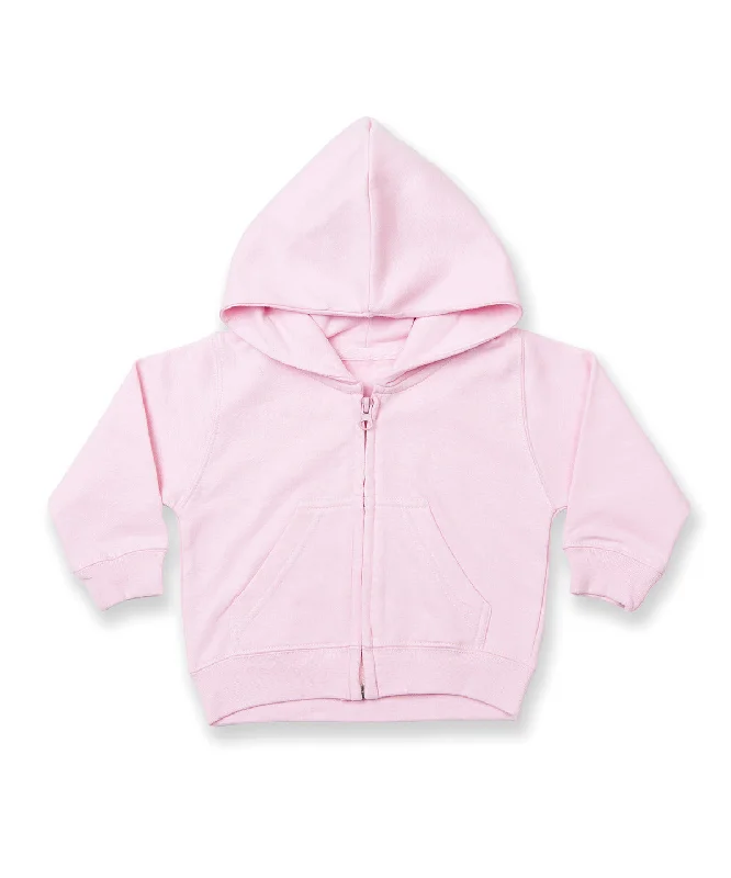 Pale Pink - Zip-through hoodie