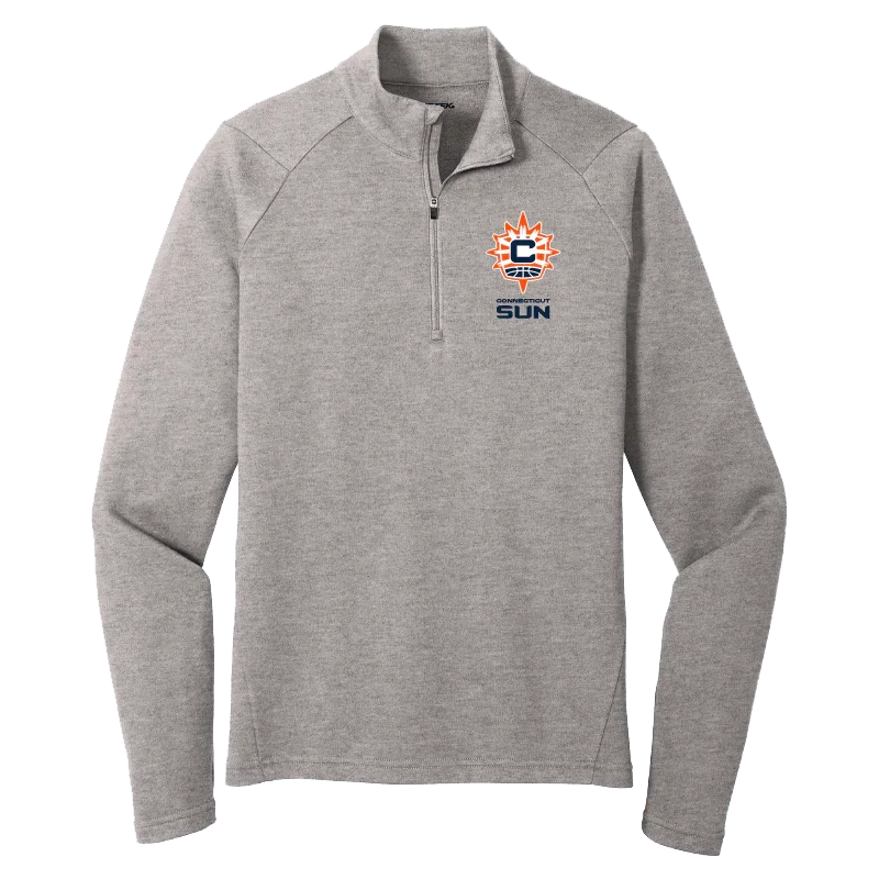 CT Sun Logo 1/4 Zip Sweatshirt