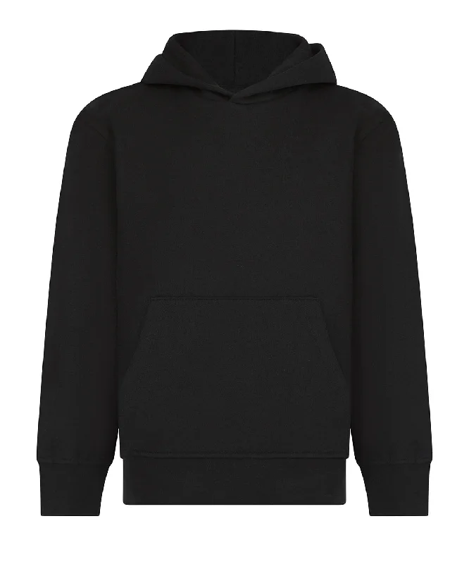 Black - Kids sustainable fashion hoodie