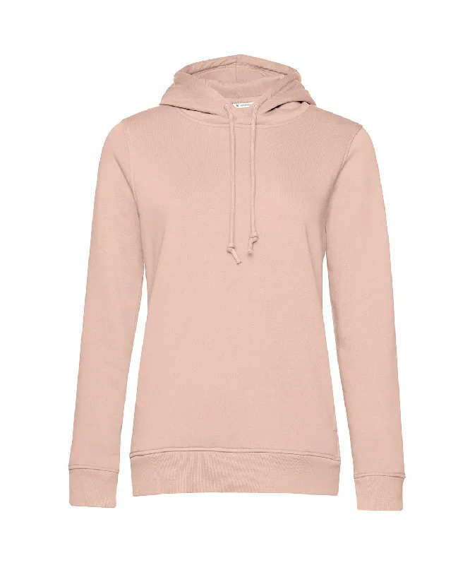 Soft Rose - B&C Inspire Hooded /women