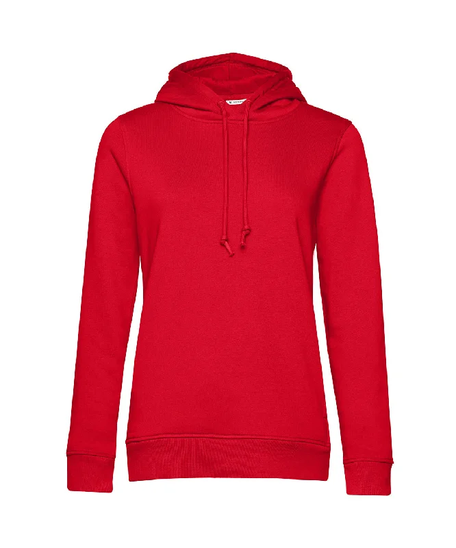 Red - B&C Inspire Hooded /women