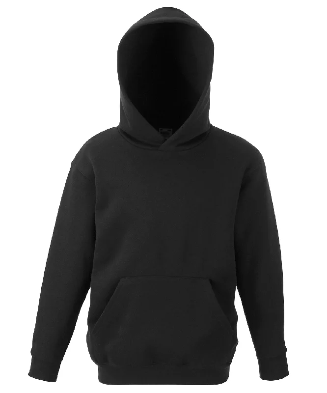 Black - Kids classic hooded sweatshirt