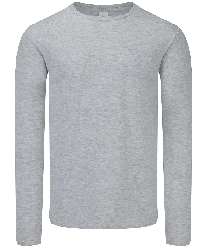 Heather Grey* - Iconic 150 classic long sleeve T