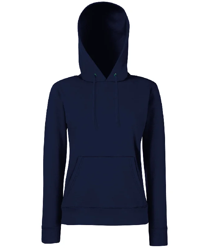 Deep Navy - Women's Classic 80/20 hooded sweatshirt