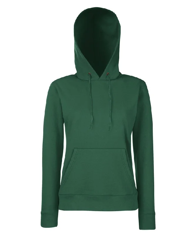 Bottle Green - Women's Classic 80/20 hooded sweatshirt