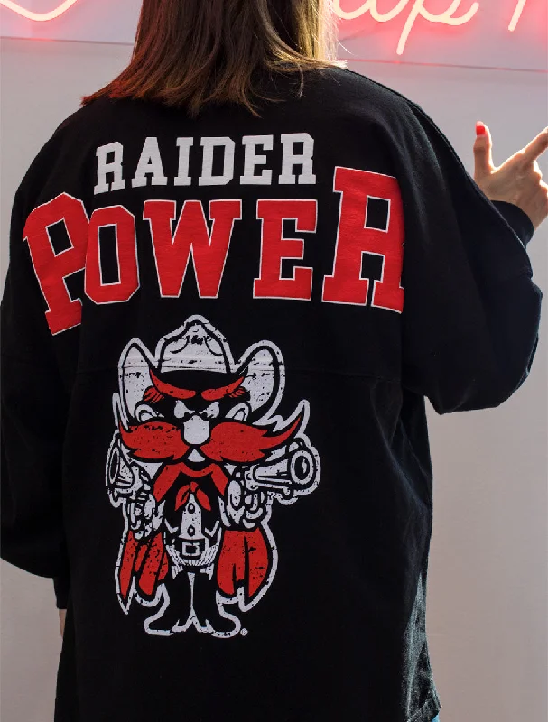 Texas Tech Spirit Jersey "Raider Power" Crew Sweatshirt