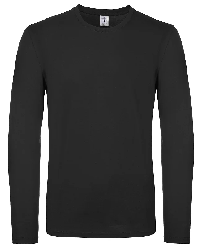 Black - B&C #E150 long sleeve