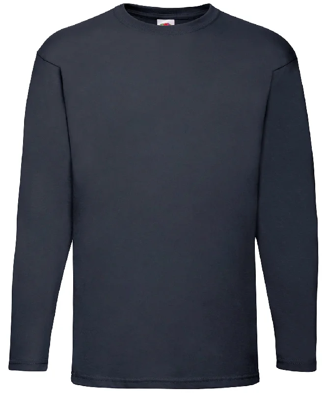 Deep Navy - Valueweight long sleeve T