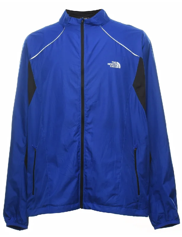 Blue Nylon The North Face Jacket - XL