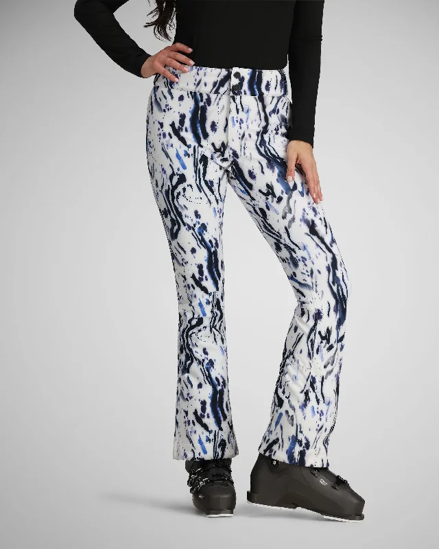 Printed Bond Pant | Ink Blot