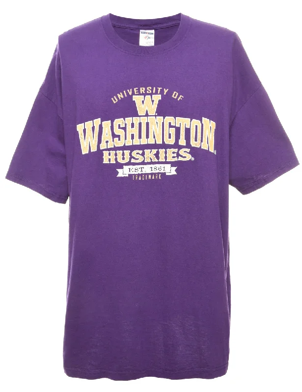 Washington Huskies Printed T-shirt - M