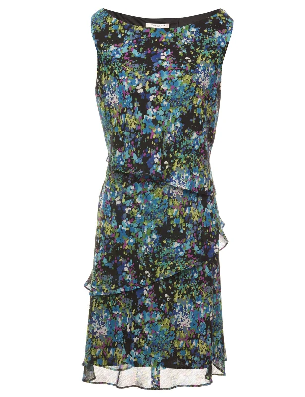 Floral Print Dress - XL