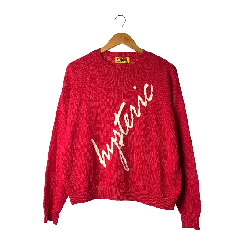 HYSTERIC GLAMOUR/Sweater/FREE/Pink/01221NS02