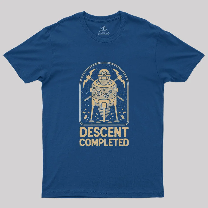 Descent Completed Crest Geek T-Shirt