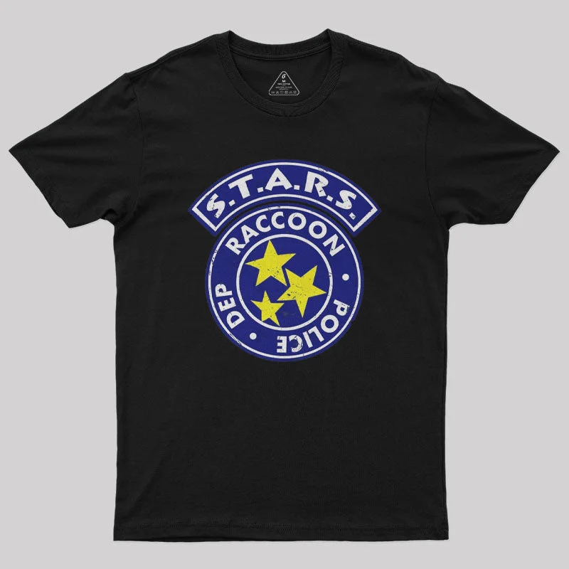 Raccoon City Police STARS (DIST) Geek T-Shirt