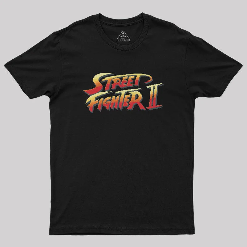 Street Fighter II Geek T-Shirt