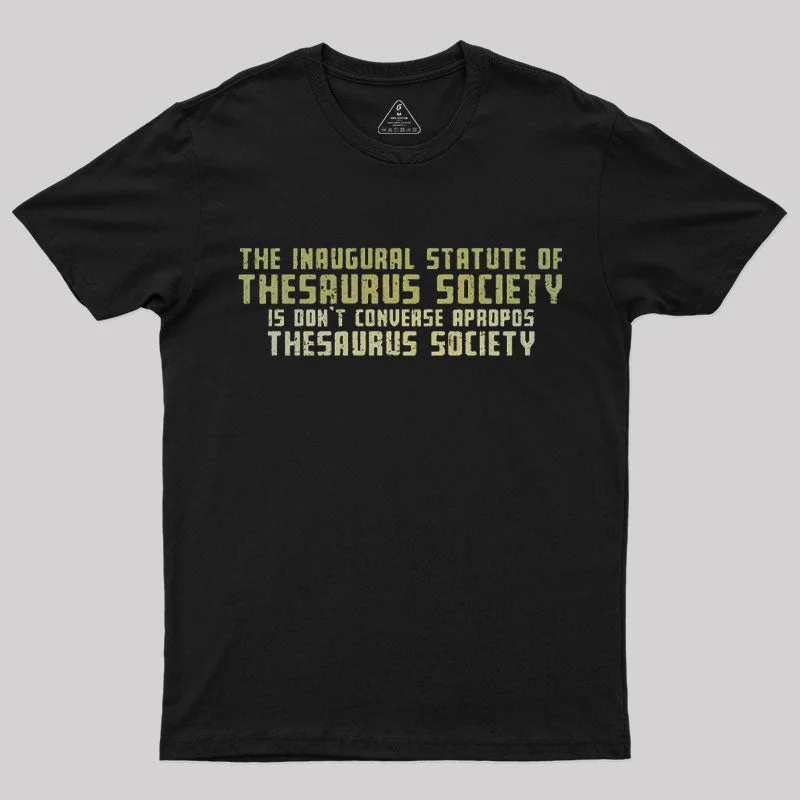 Thesaurus Society T-Shirt