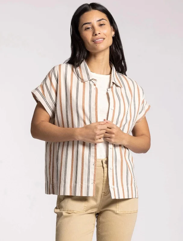 Fawn Shirt - Safari Stripe