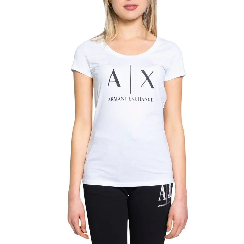 Armani Exchange  Cotton Tops & Women's T-Shirt