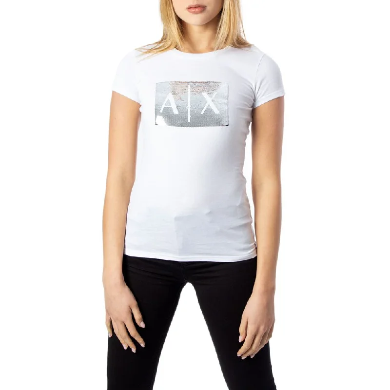 Armani Exchange  Cotton Tops & Women's T-Shirt