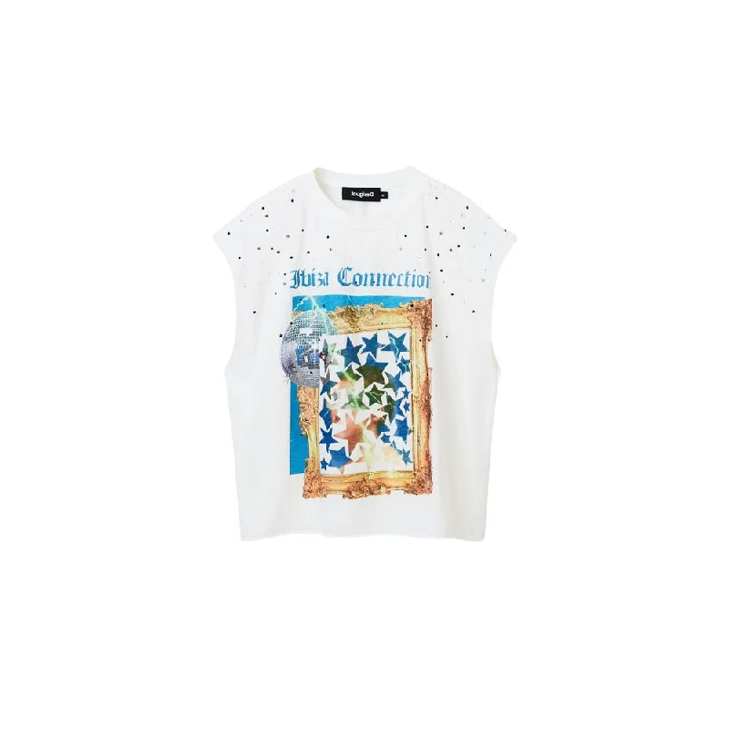 Desigual  Cotton Tops & Women's T-Shirt